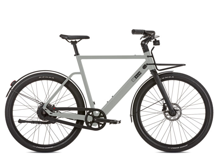 Stealth L elektrische stadsfiets automaat 10 Ah zilver
