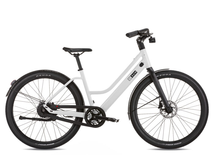 Stealth M elektrische stadsfiets automaat 10 Ah wit