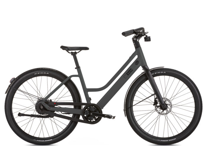 Stealth M elektrische stadsfiets automaat 10 Ah grijs