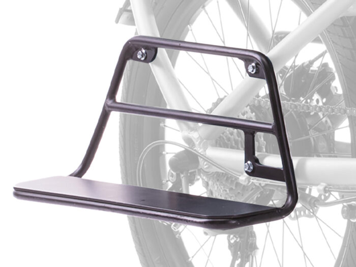 Rechter voetensteun voor Sum Alpa, zwart