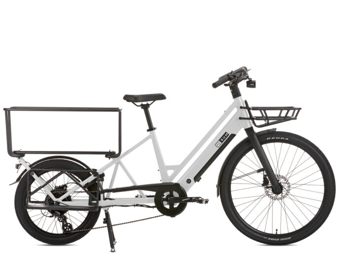 Alpa lichte elektrische transportfiets 10 Ah wit
