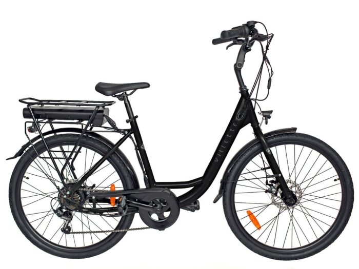 Villette le Debutant Plus dames e-bike 7.8Ah 7Sp 26 inch Glossy Black