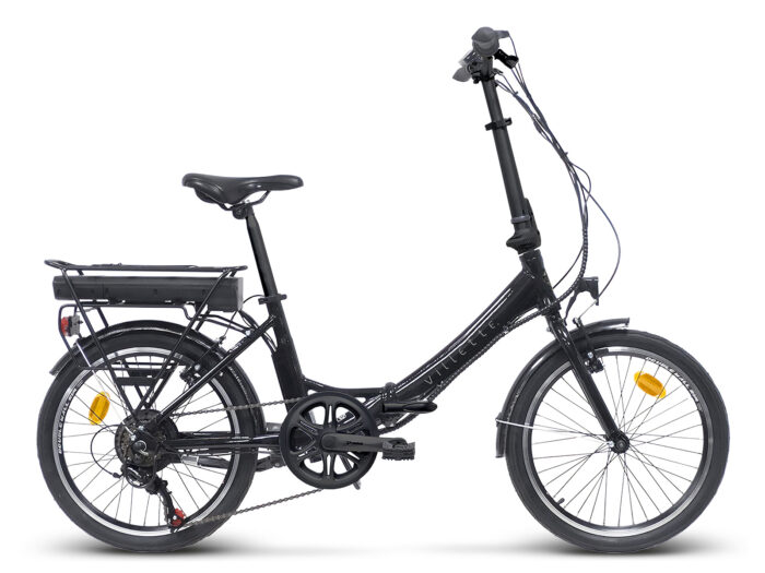 Villette le Pliage vouwfiets e-bike 10.4 Matt Black