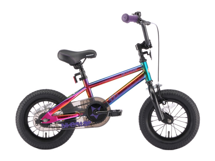 Bikestar kinderfiets BMX 12 inch Neonchroom
