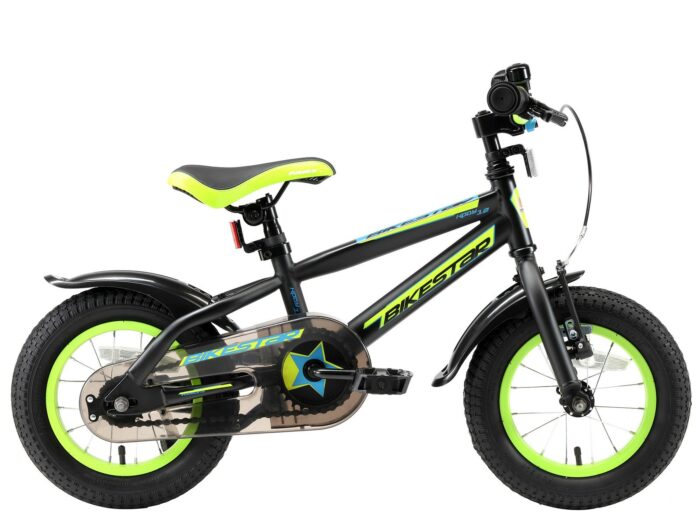 Bikestar kinderfiets Urban Jungle 12 inch zwart/groen