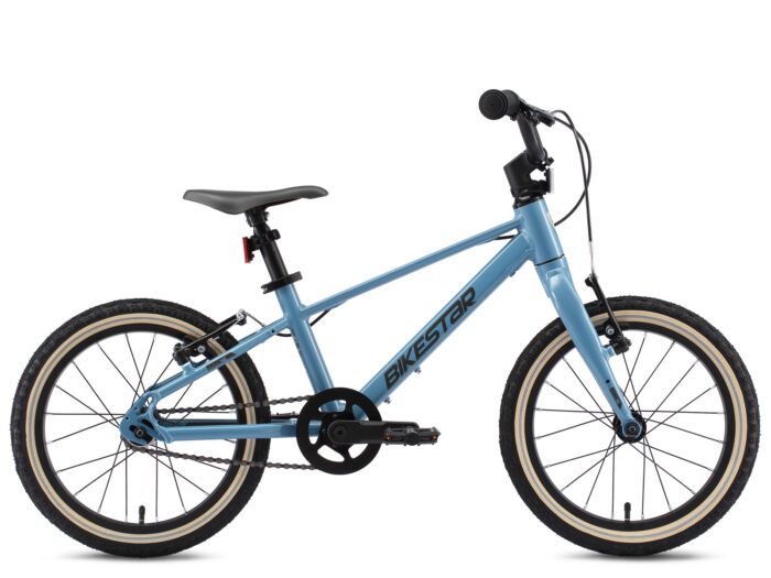 Bikestar kinderfiets lichtgewicht 16 inch 1 speed blauw