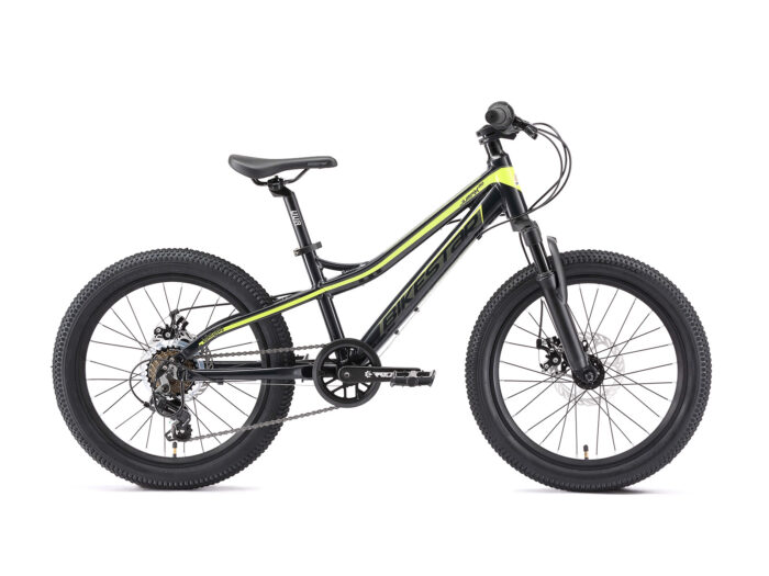 Bikestar kinderfiets MTB 7speed 20inch zwart/groen