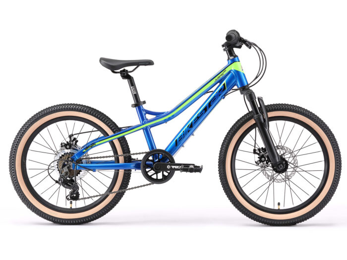 Bikestar kinderfiets MTB 7speed 20inch blauw/groen