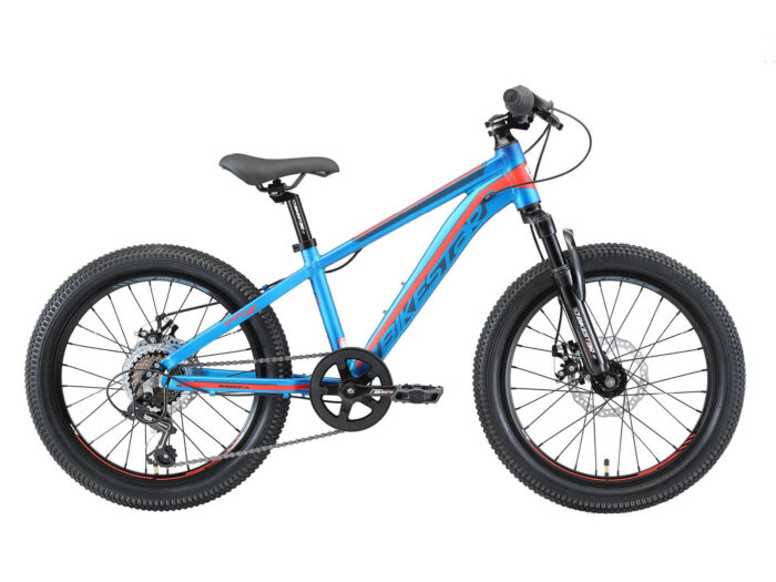 Bikestar kinderfiets MTB Sport 7speed 20 inch blauw/oranje