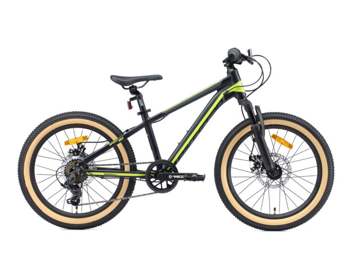 Bikestar kinderfiets MTB Sport 7speed 20inch zwart/groen