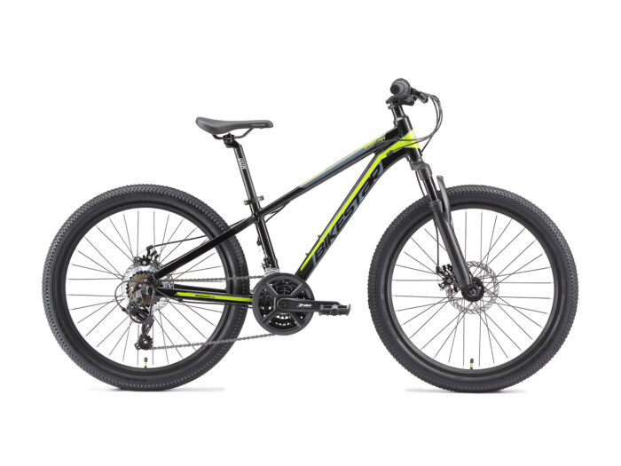 Bikestar MTB Sport 21speed 24inch zwart/geel