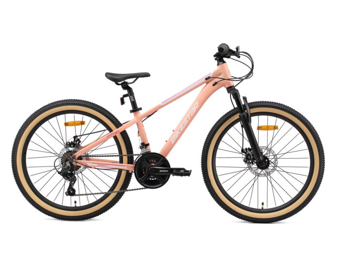 Bikestar MTB Sport 21speed 24inch zalmroze