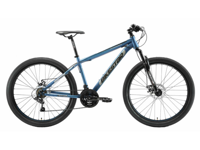 Bikestar Hardtail Staal MTB Medium 27,5 Inch 21 Speed blauw