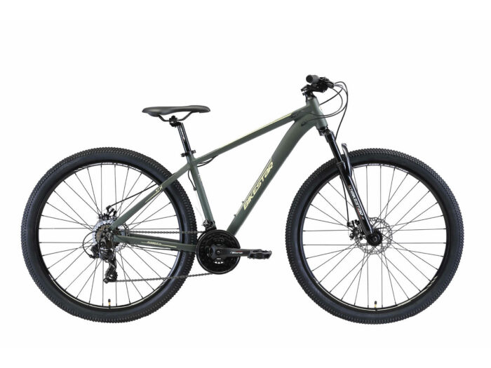 Bikestar Hardtail MTB Alu Sport 29 inch 21 speed Grijsgroen