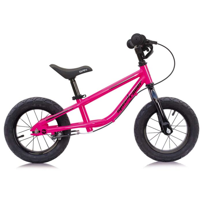BRN Speedracer stalen loopfiets 12 inch fel fuchsia