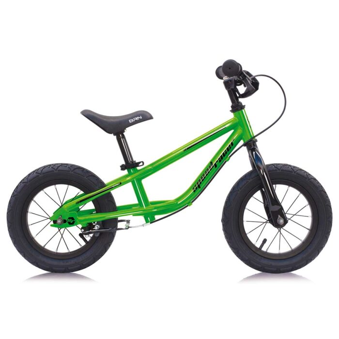 BRN Speedracer stalen loopfiets 12 inch fel groen