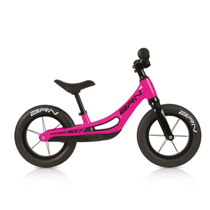 BRN Flash magnesium loopfiets 12 inch fel fuchsia