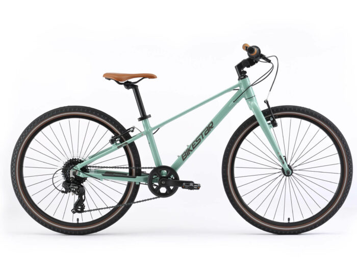 Bikestar jeugdfiets lichtgewicht 24 inch 8 speed groen