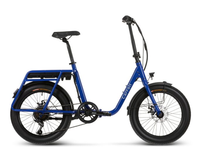 Carratt Bari vouw-ebike 10.4Ah 7sp 20x3 inch Dark Blue