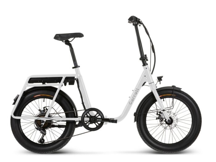 Carratt Bari vouw-ebike 10.4Ah 7sp 20x3 inch White