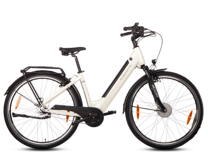Saxonette Comfort Plus 5.0 dames ebike Nexus 7 13Ah wit