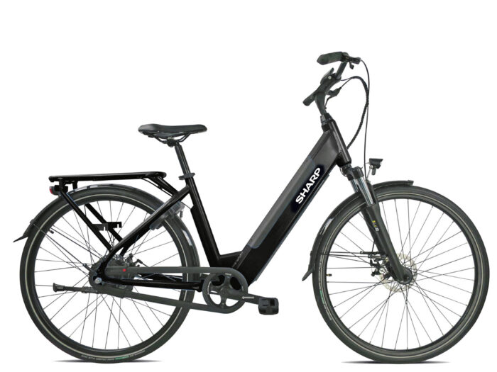 Sharp Automatic elektrische stadsfiets 12.8Ah 28 inch