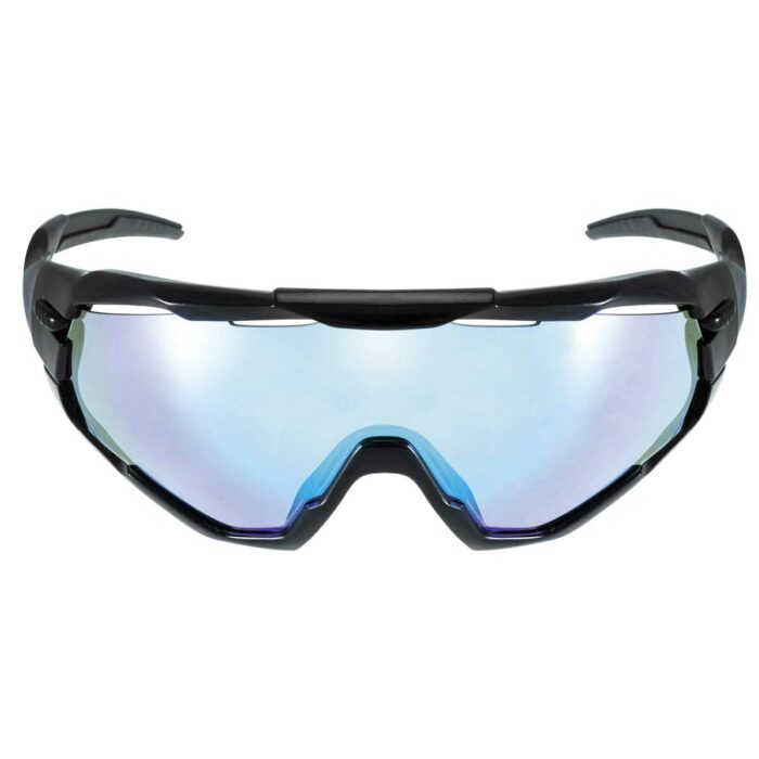 BRN RX01 fietsbril met 3 kleuren glazen, zwart