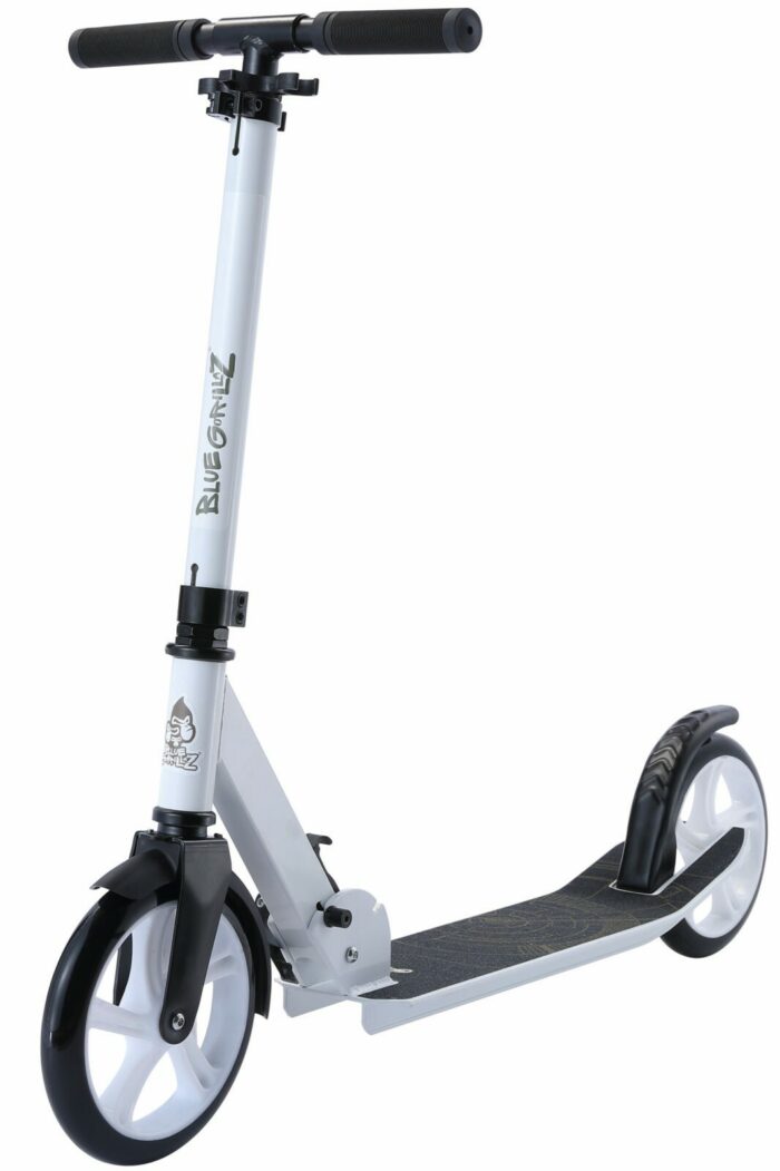 BLUE GORILLAZ Alu City , 205mm vouwstep Low Rider, wit