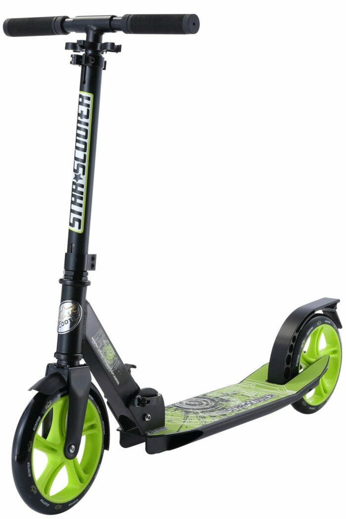STAR SCOOTER Alu City vouwbaar 255mm Cruising, zwart / groen