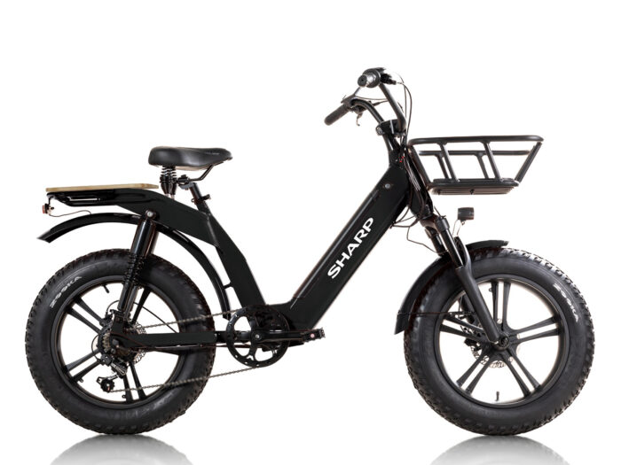 Sharp Lipari elektrische transport fatbike 12.6Ah 20 inch