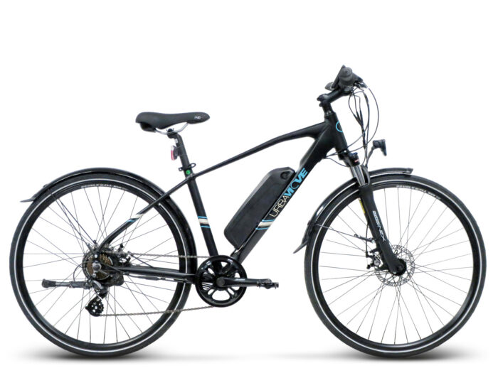UrbanMove Anyway E100 trekking ebike 13Ah 28 inch zwart