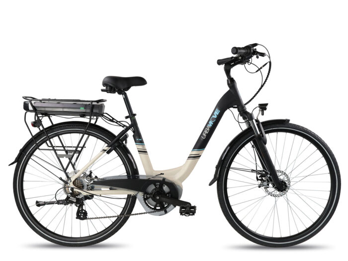 UrbanMove E300, elektrische fiets midmotor 13Ah 7sp 28 inch