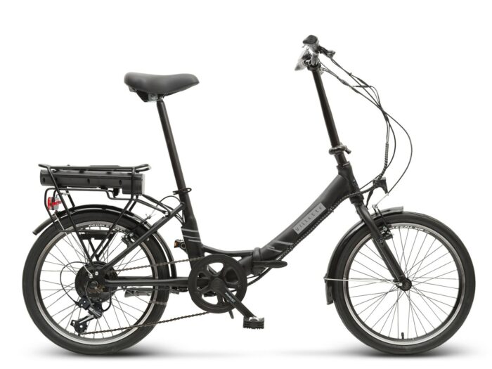 Villette les Vacances, vouwbare e-bike, 6 sp, 20 inch, zwart