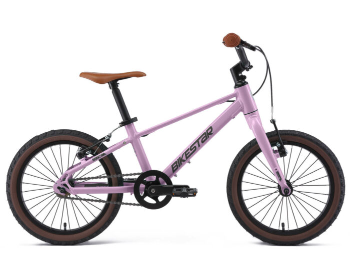 Bikestar kinderfiets lichtgewicht 16 inch 1 speed roze