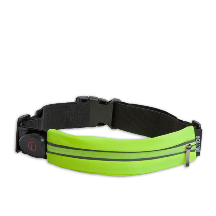 LYNX Reflecterende LED heuptas / hardloopriem USB
