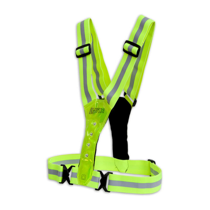 Reflectie LED sport vest USB