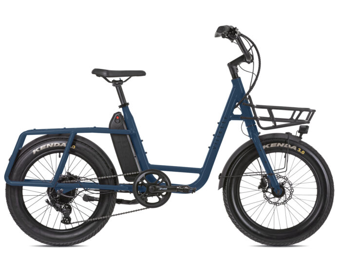 Villette Citadin Plus elektrische transportfiets city alu blauw