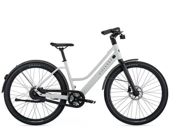 Villette Le Mouvement GL elektrische stadsfiets automaat 10 Ah wit