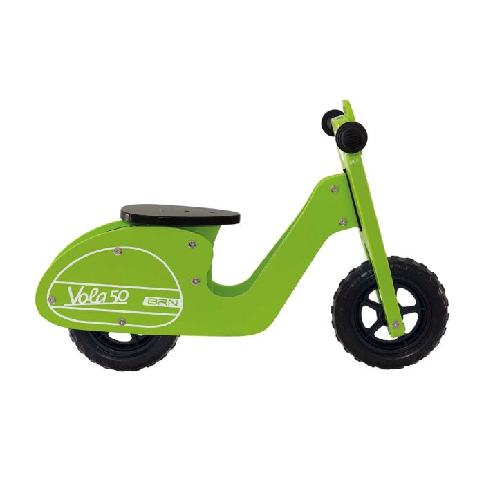 BRN Vola 50 houten loopfiets 8 inch groen