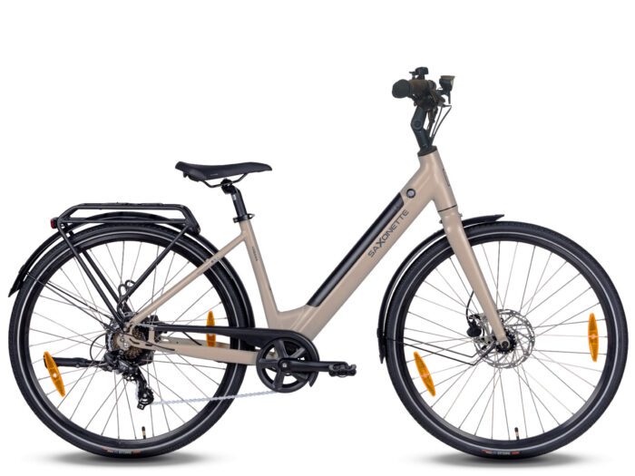 Saxonette Urbana dames ebike 7 sp 11.6 Ah creme