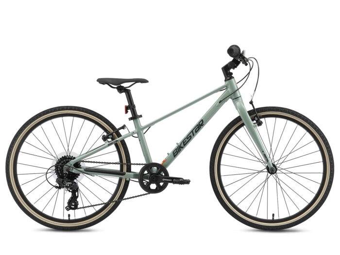 Bikestar jeugdfiets lichtgewicht 24 inch 8 speed groen