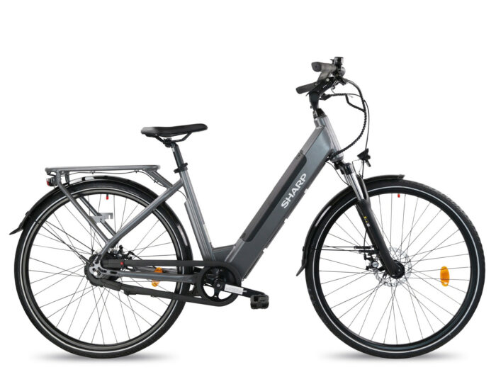 Sharp Automatic elektrische stadsfiets 12.8Ah 28 inch