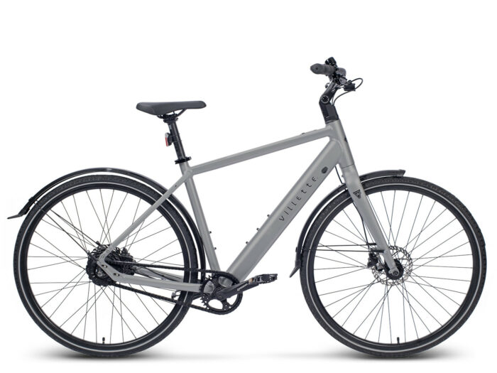 Villette Le Mouvement elektrische stadsfiets automaat 10 Ah Celtic grey