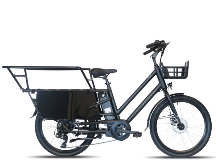 Villette le Prolonge longtail transportfiets zwart